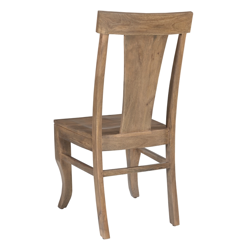 Taran Designs Lawrence 7-piece Solid Wood Dining Set in Brown