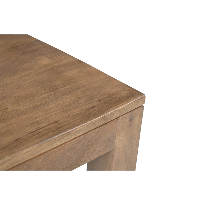Taran Designs Lawrence 11-piece Solid Wood Dining Set in Brown