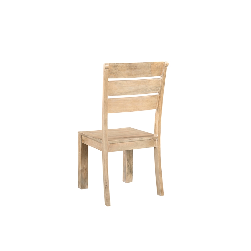 Taran Designs Lawrence 5-piece Solid Wood Dining Set in Beige