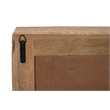 Taran Designs Lark 4-door Carved Solid Wood Sideboard in Beige