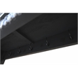 Taran Designs Isabella Carved Solid Wood Hall Tree Bench in Black