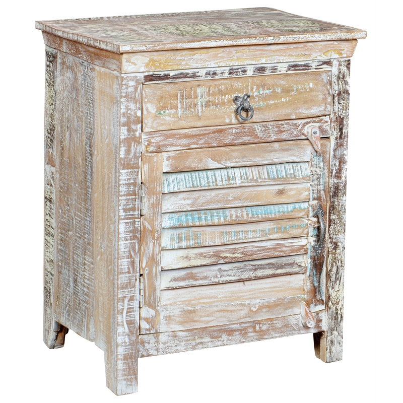 Taran Designs Hayden 3-piece Solid Wood Bedroom Set in White Multicolor