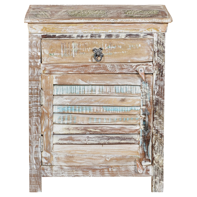 Taran Designs Hayden 3-piece Solid Wood Bedroom Set in White Multicolor