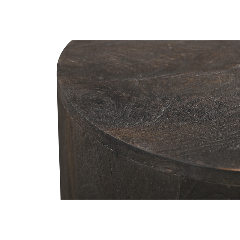 Taran Designs Maria 3-piece Solid Wood Living Room Table Set in Brown