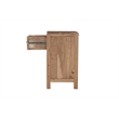 Belmont Brown Solid Wood 1-drawer Nightstand with Tree Slice Design