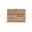 Belmont Brown Solid Wood 2-drawer Nightstand with Tree Slice Design