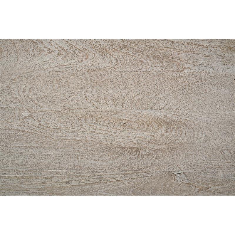 Monte Farmhouse 9-drawer Floral Carved Solid Wood Dresser in White