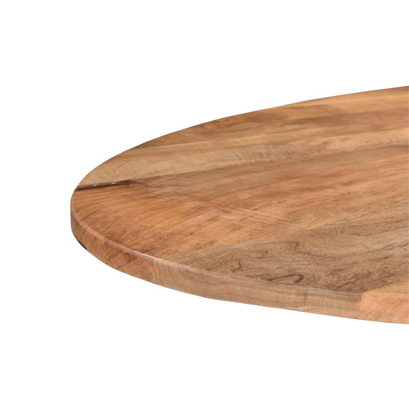 Lucas Oval Solid wood Dining Table 78
