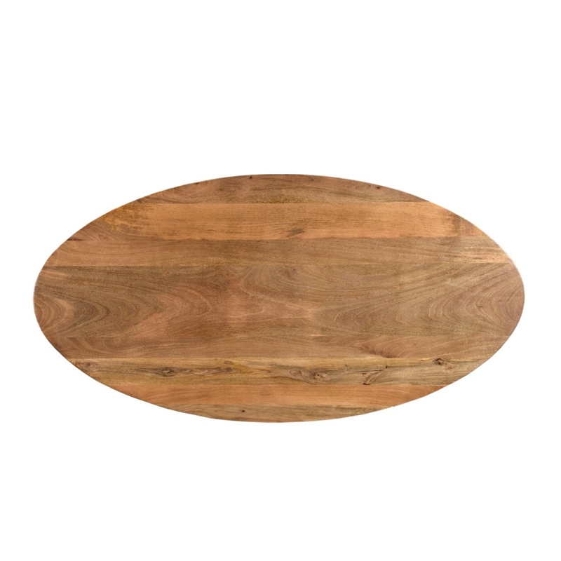 Lucas Oval Solid wood Dining Table 78