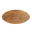 Lucas Oval Solid wood Dining Table 78