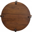 Mason Mod Brown Solid Wood Coffee Table with Solid Wood Legs 39