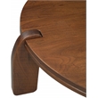 Mason Mod Brown Solid Wood Coffee Table with Solid Wood Legs 39