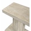 Mason Beige Modern Solid Wood Console Table with Solid Wood Trestle Base 64