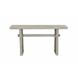 Mason Rustic Style Beige Solid Wood Console Table with Solid Wood Legs 64