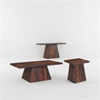 Warren Cone Coffee Table Solid Wood Transitional Style 51