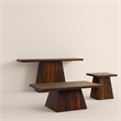 Warren Cone Coffee Table Solid Wood Transitional Style 51