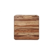 Warren Modern Solid Wood Square Coffee Table with Plinth Base in Light Brown