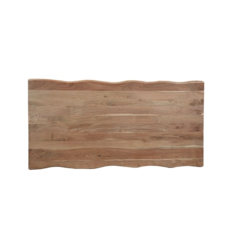 Darcy Modern Live Edge Solid Wood Dining Table 74