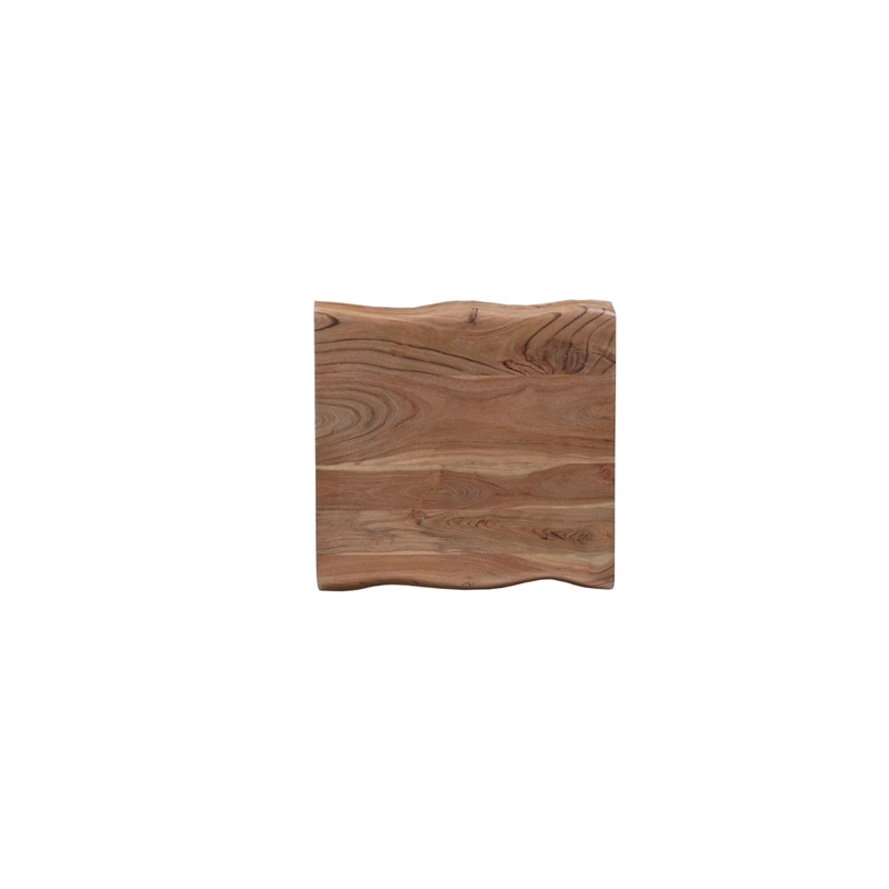 Darcy Modern Live Edge Solid Wood End Table 23