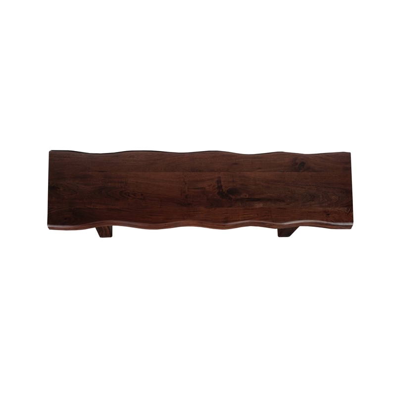Darcy Modern Live Edge Solid Wood Console Table 60