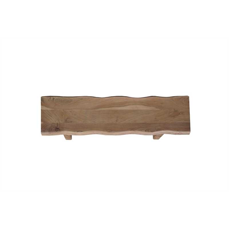 Darcy Modern Live Edge Solid Wood Console Table 60