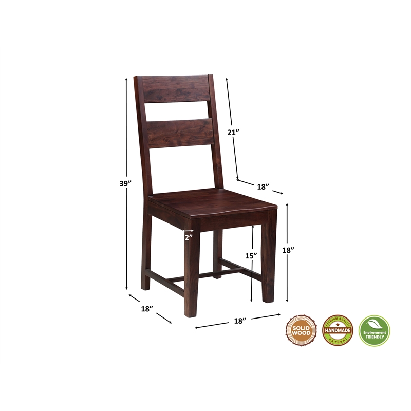 Darcy Modern Solid Wood Dining Chairs 39