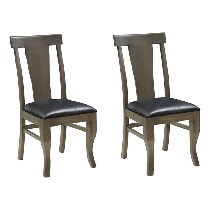 Lawrence Upholstered Solid Wood Dining Chairs 39