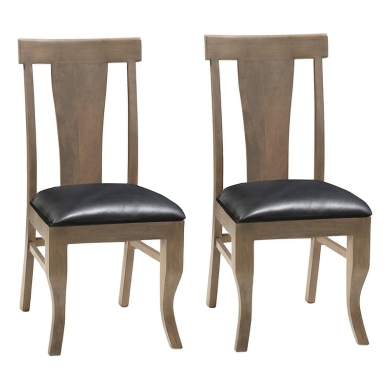 Lawrence Upholstered Solid Wood Dining Chairs 39