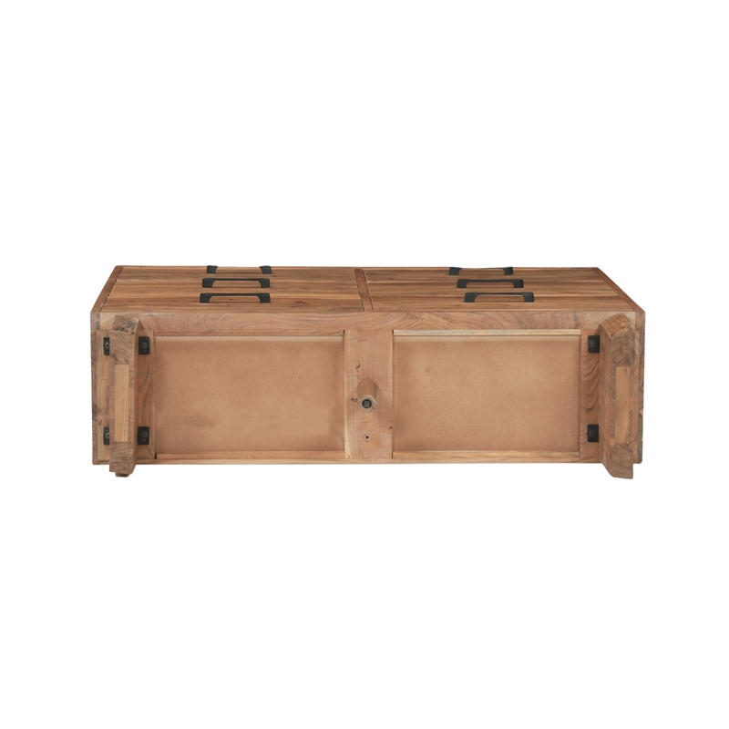 Werrick 6-drawer Live Edge Solid Wood Dresser in Brown 60 Inches Long