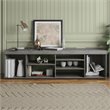 Boahaus Dakota 7-Shelf Modern Wood TV Stand for TVs up to 65
