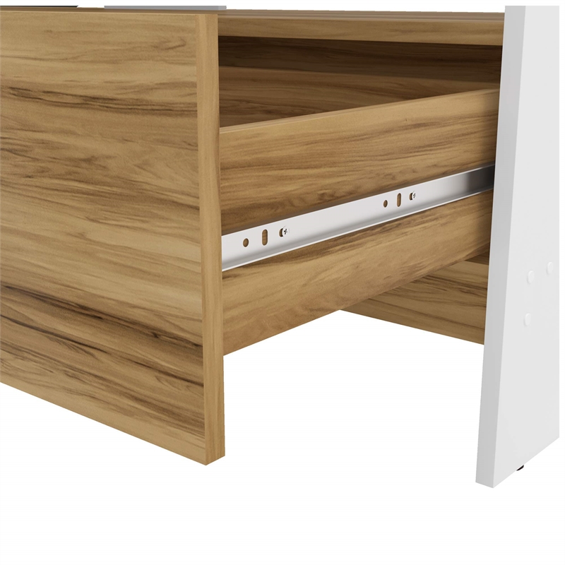 Boahaus Phoenix 1-Shelf Modern Wood TV Stand for TVs up to 55