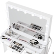 Boahaus Serena White Makeup Vanity (Basic Knobs)