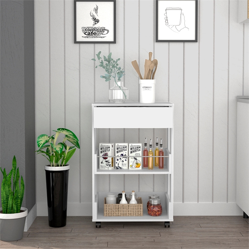 Boahaus Paris Kitchen Cabinet (White)