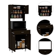 Boahaus Nancy Kitchen Cabinet (Black)