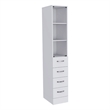Boahaus Leduc Linen Cabinet (Brown)
