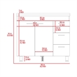 Boahaus Balve Base Cabinet (White)