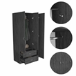 Boahaus Dortmund Armoire (Beige)