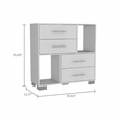 Boahaus Bertha Dresser (Black)