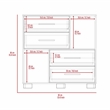 Boahaus Bertha Dresser (Black)
