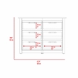 Boahaus Bertha Dresser (White)