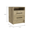 Boahaus Pearl Dresser (Light Gray)