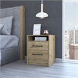Boahaus Malaga Nightstand  (Brown)