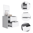 Boahaus Toledo Nightstand  (White)