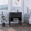 Boahaus Sevilla Nightstand (Black)
