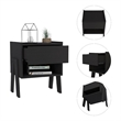 Boahaus Sevilla Nightstand (Black)