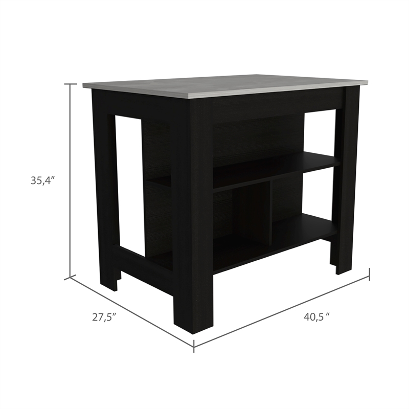Boahaus Albi Kitchen Cabinet (Gray)