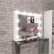 Boahaus Sivas Vanity Desk Lighted Mirror