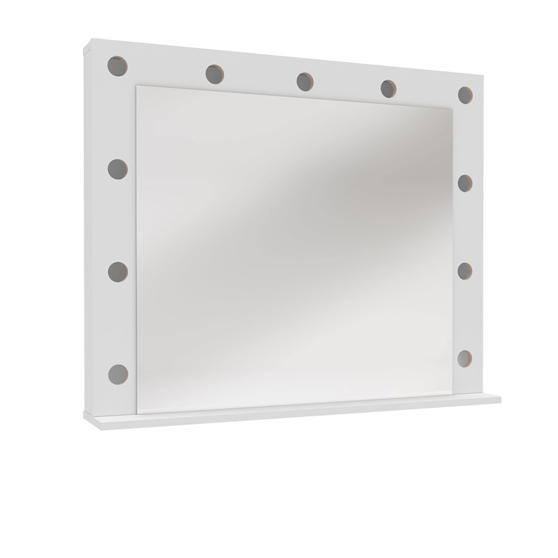 Boahaus Sivas Vanity Desk Lighted Mirror