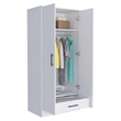 Boahaus Hamburg Armoire (White)