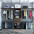 Boahaus Bonn Armoire (Dark Brown)